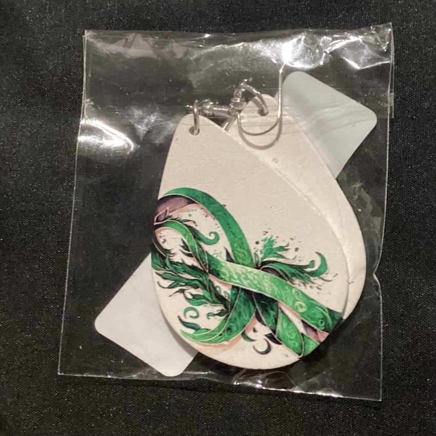 “Touch of Green” Earrings