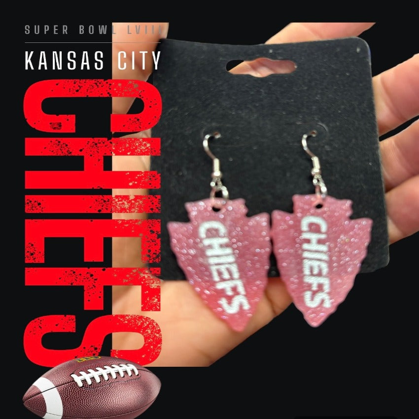 Chiefs Earrings