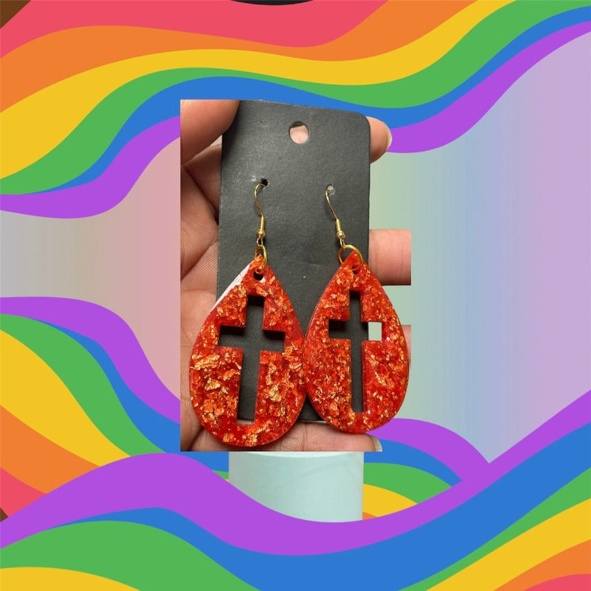 Cross Earrings