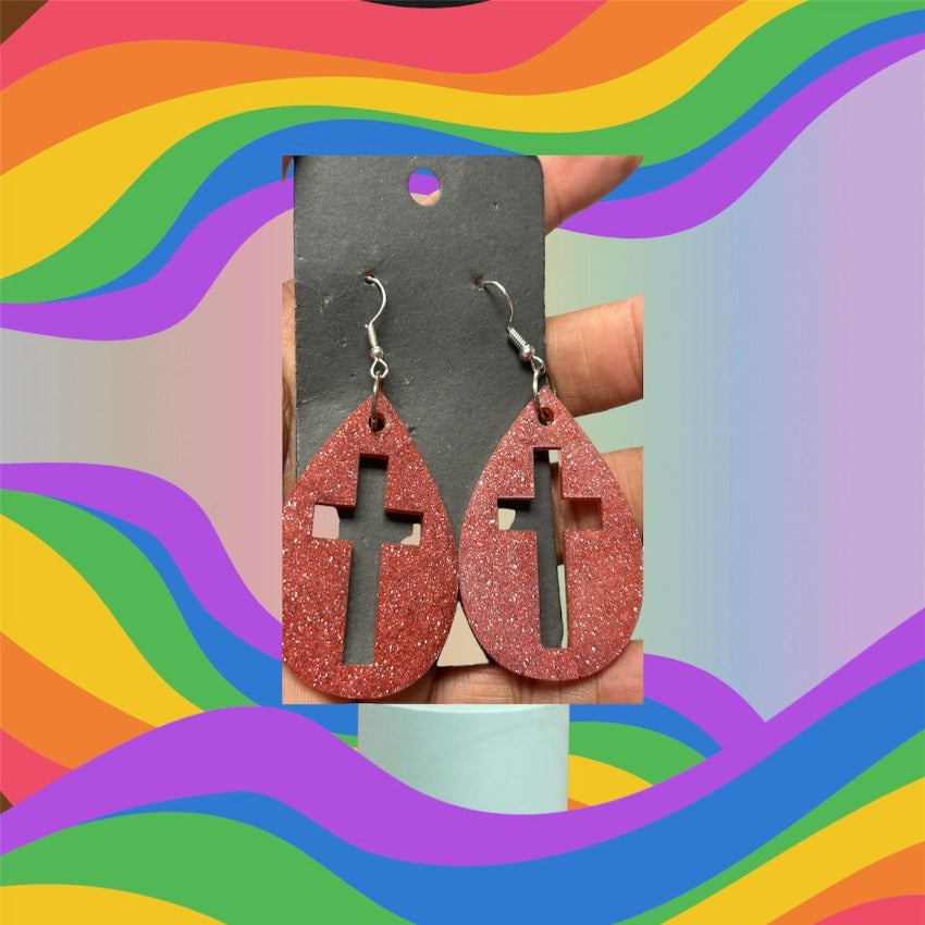 Cross Earrings