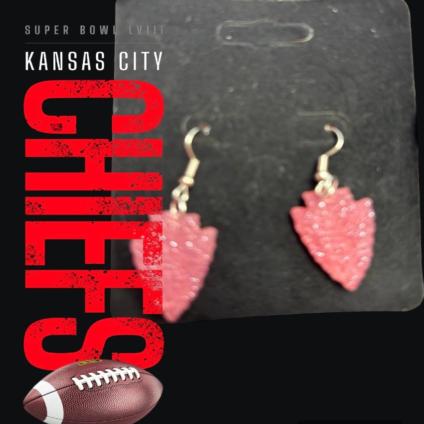Chiefs Earrings