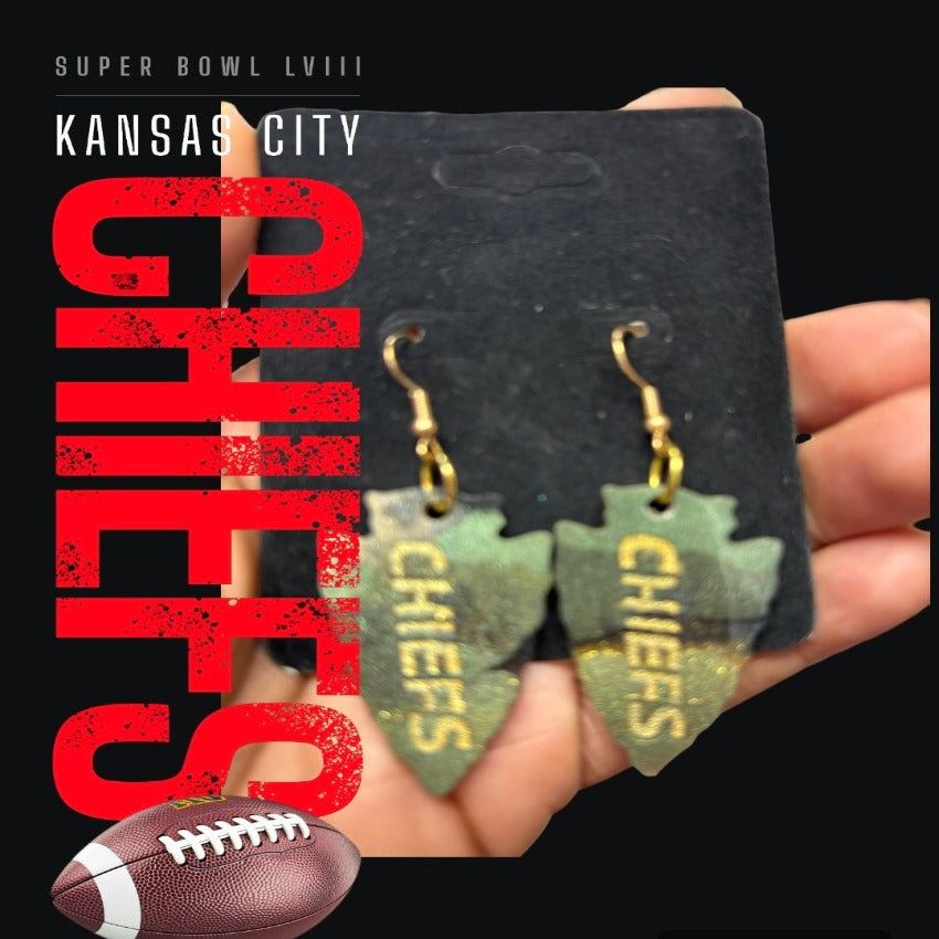 Chiefs Earrings