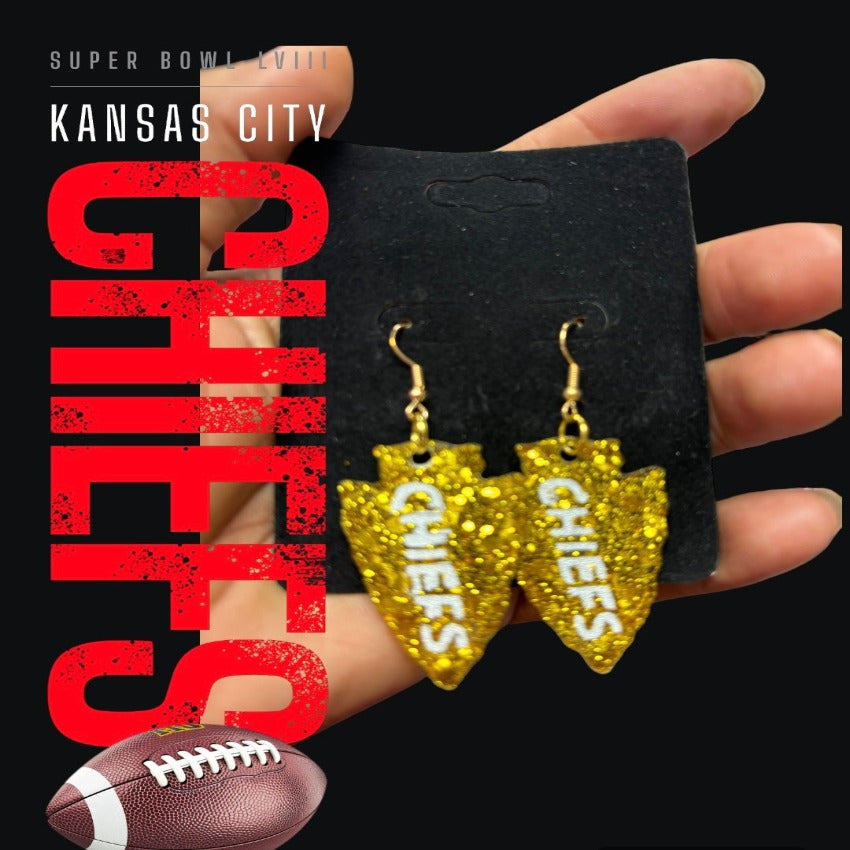 Chiefs Earrings