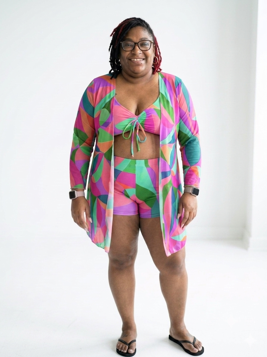 3-piece swimsuit set