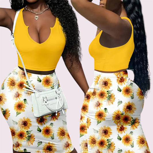 “Sunflower Diva” Set