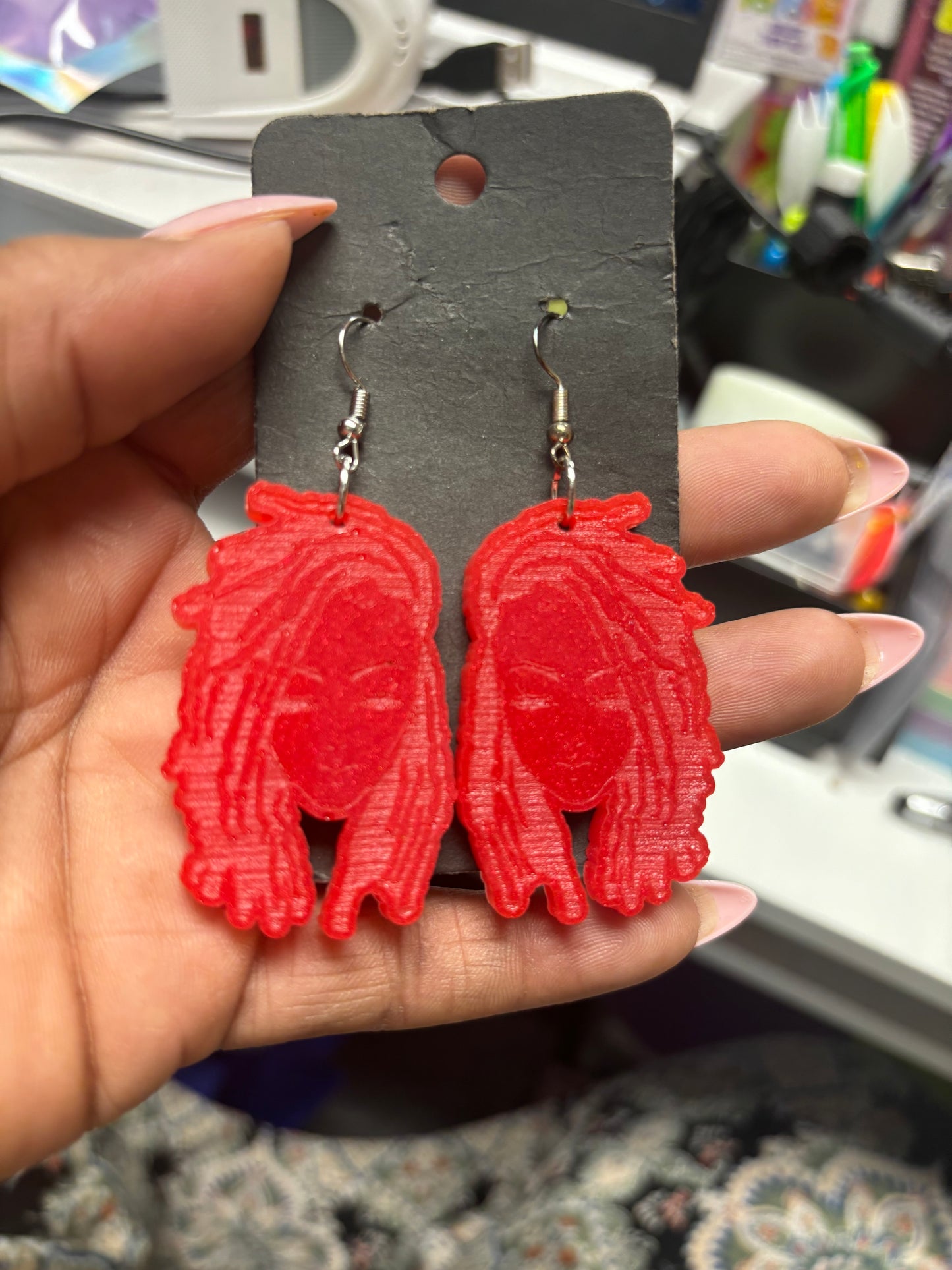 “Dread Head” Earrings