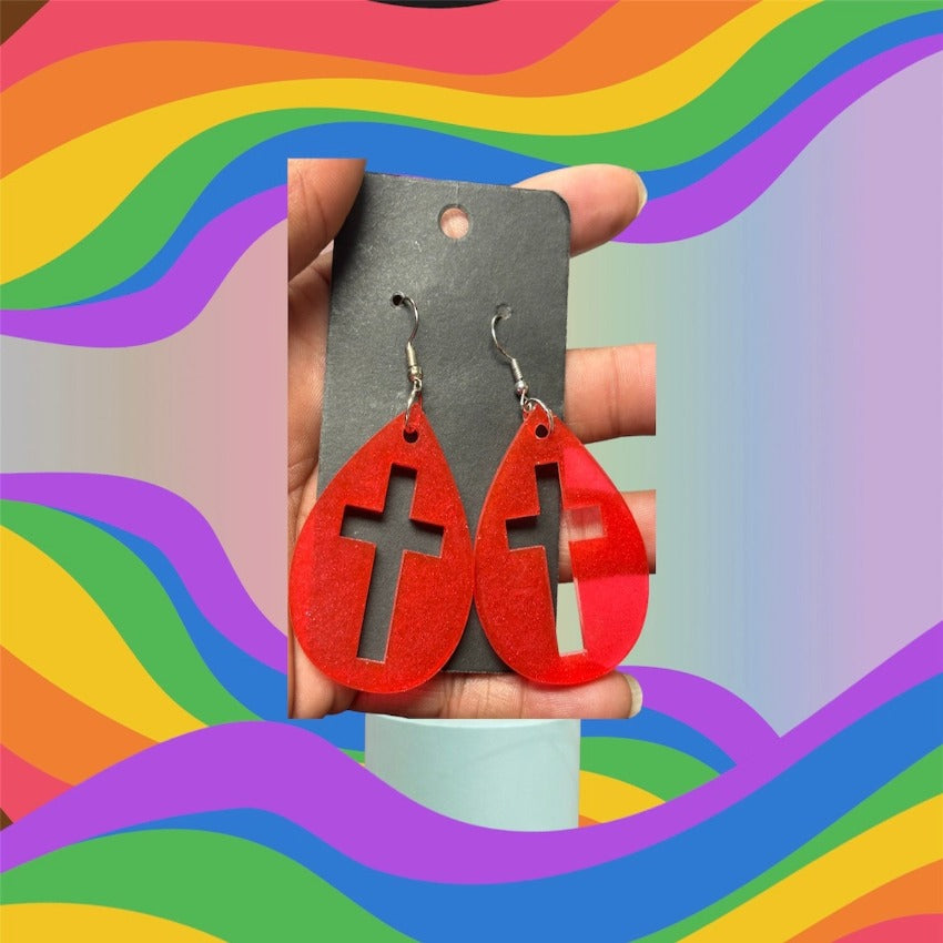 Cross Earrings