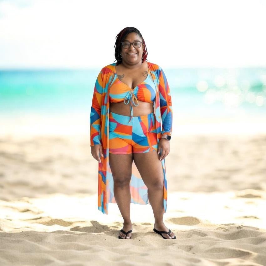 3-piece swimsuit set