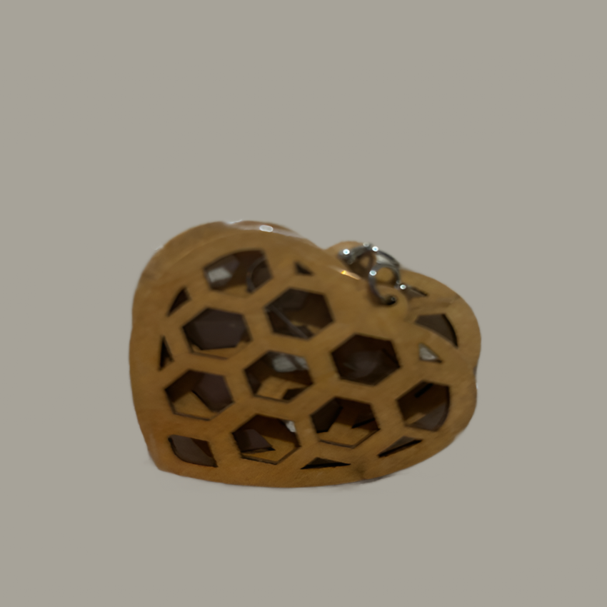 “Heart Hive” Earrings