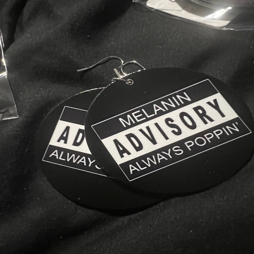 “Advisory” Earrings