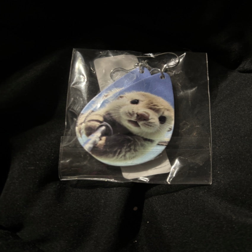 “Otter Love” Earrings