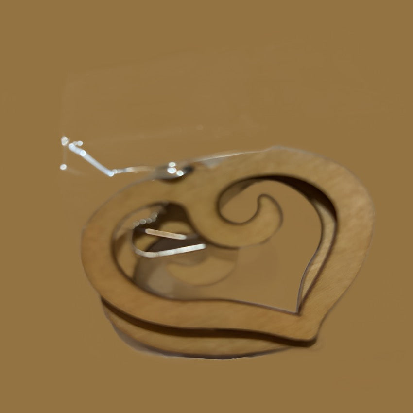 “Heart Curls” Earrings
