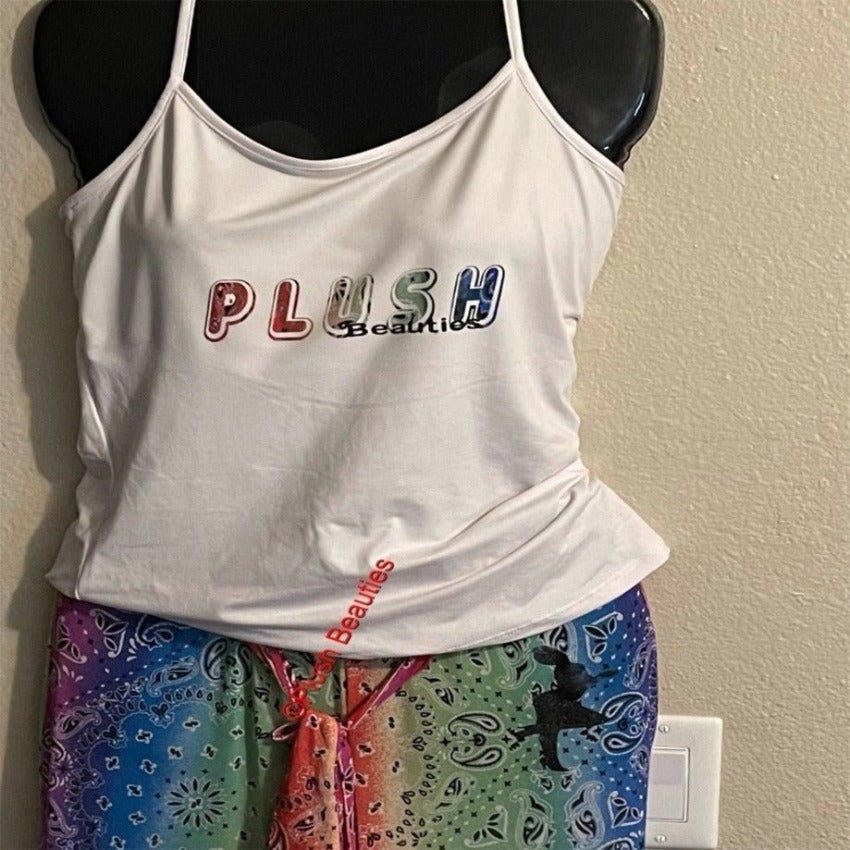 Bandanna “Plush” Cami