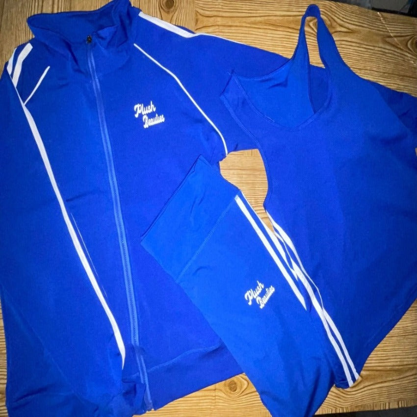 Blue 3-Piece Track Suit