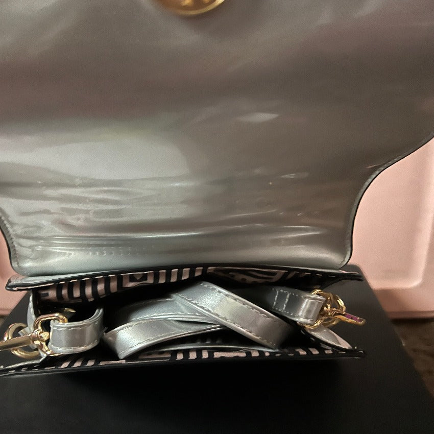 Versatile Mother of Pearl Shoulder Bag