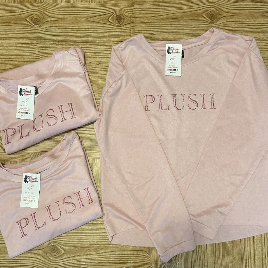 Long Sleeve “Plush” Crop Top