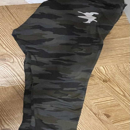 Green Camo Leggings