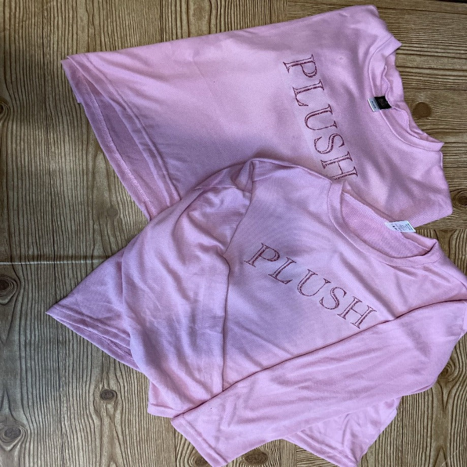 Long Sleeve “Plush” Crop Top